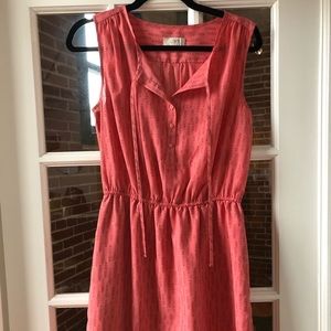 LOFT pink/coral dress